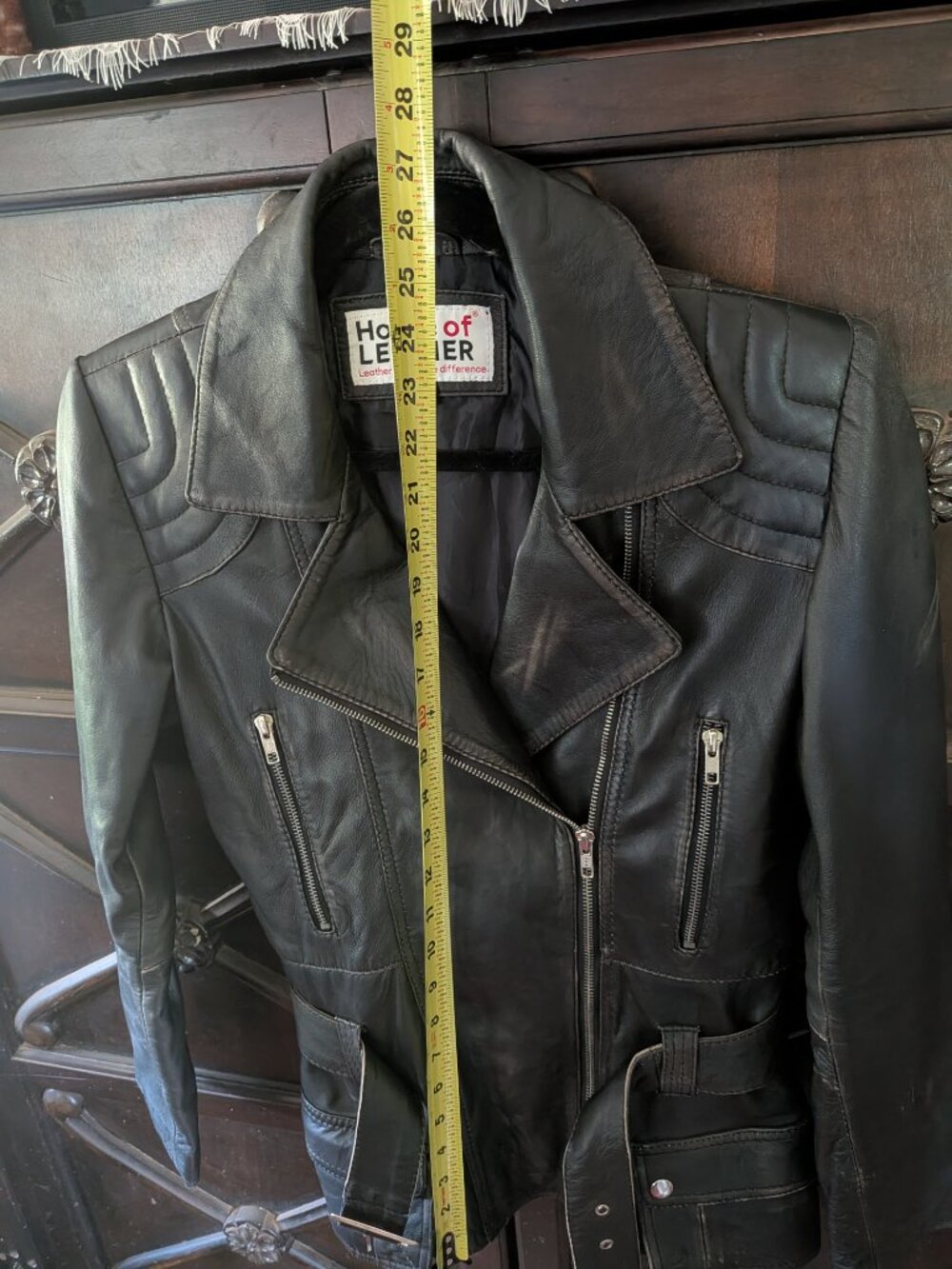 Versatile leather jacket - Picture 9 of 11